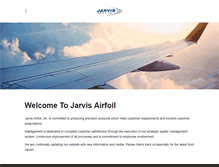 Tablet Screenshot of jarvisairfoil.com